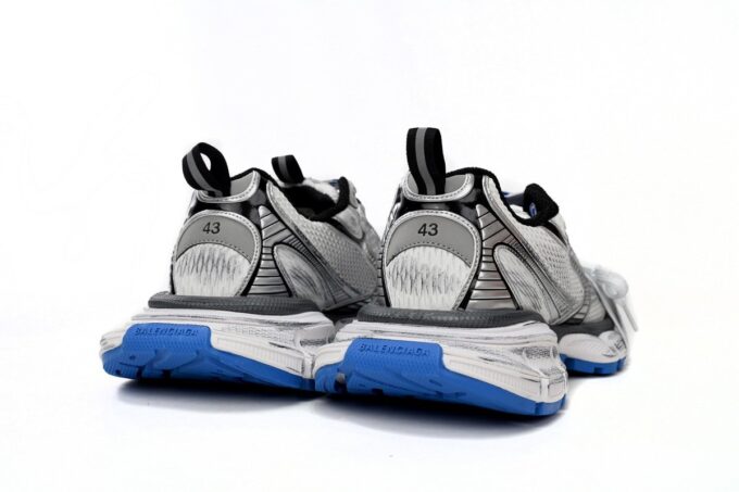 Balenciaga 3XL Black And White Blue - Image 3