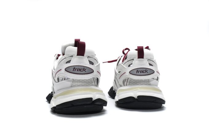 Balenciaga Track White Claret Red - Image 14