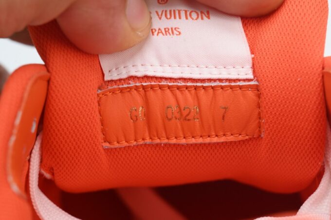 Louis Vuitton Trainer Orange - Image 8