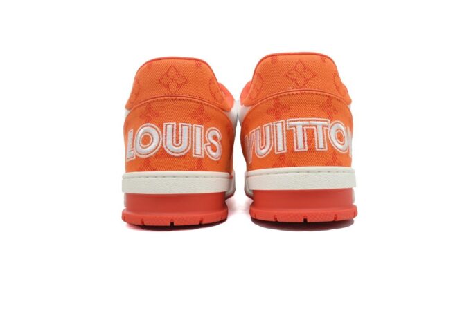 Louis Vuitton Trainer Orange - Image 9