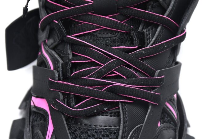 Balenciaga Track Black Rose Red - Image 19