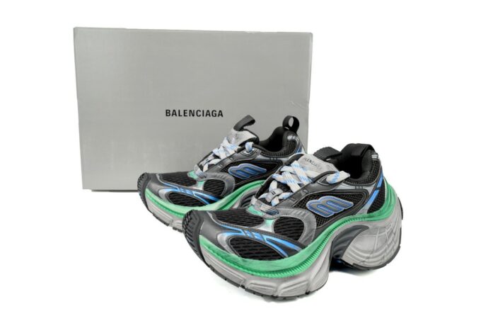 Balenciaga 10XL Black Blue Green - Image 11