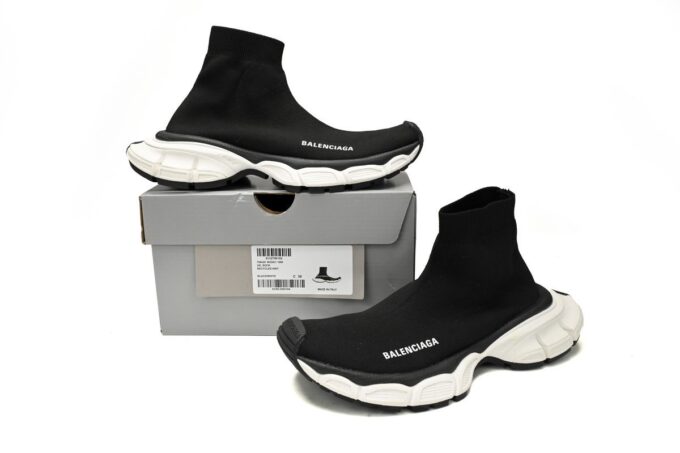 Balenciaga Speed Purple Black And White - Image 2