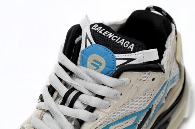Balenciaga Runner Beige Grey Blue - Image 14