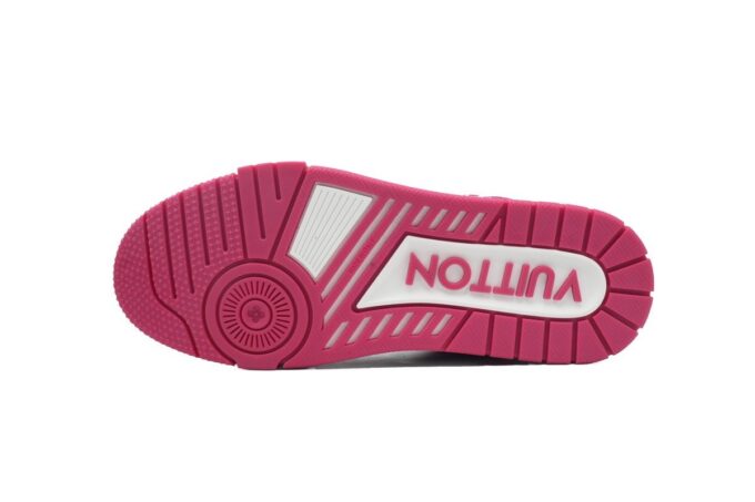 Louis Vuitton Trainer Rose Red - Image 10
