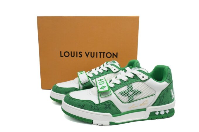 Louis Vuitton Trainer Green - Image 12