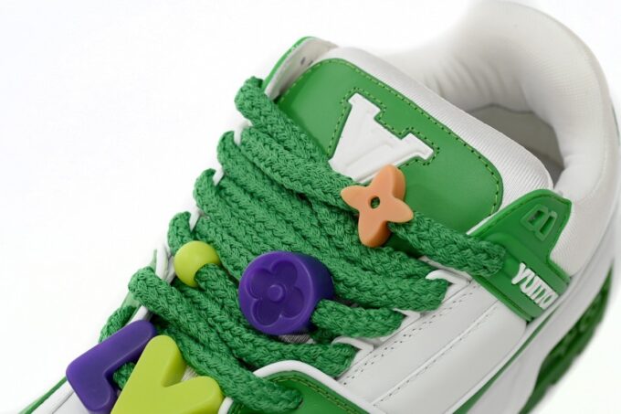 Louis Vuitton White Green - Image 12