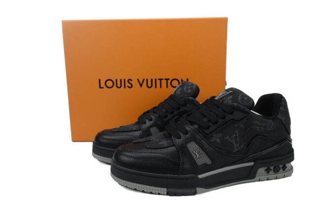 Louis Vuitton x Nigo Trainer Black - Image 11