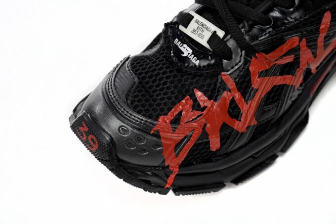 Balenciaga Runner Black And Red Characters - Image 13