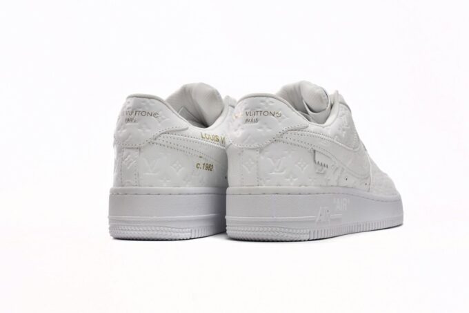 Louis Vuitton x Nike Air Force 1 Triple White - Image 15