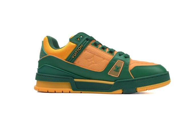 Louis Vuitton Trainer Yellow Green - Image 12