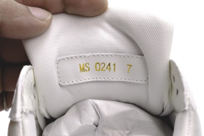 Louis Vuitton Trainer White Denim - Image 18