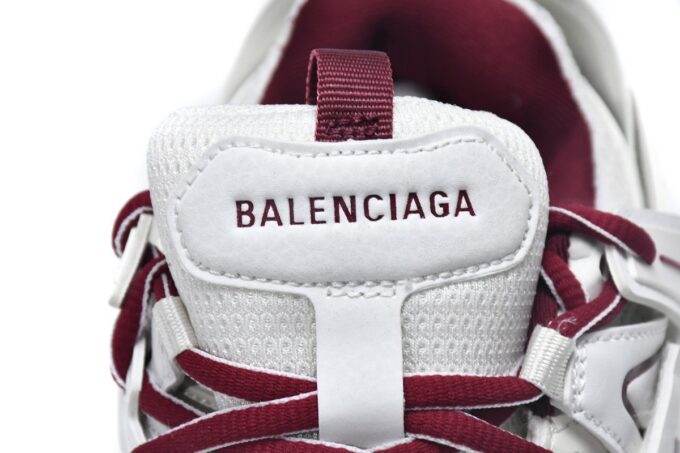 Balenciaga Track White Claret Red - Image 17