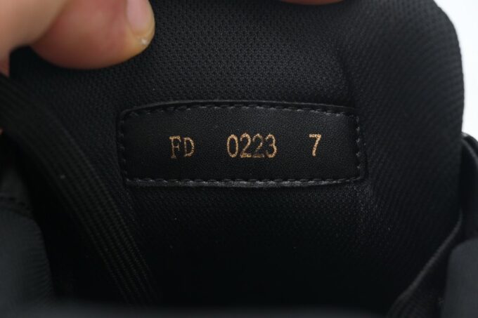 Louis Vuitton Trainer Black Gray - Image 12