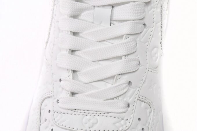 Louis Vuitton x Nike Air Force 1 Triple White - Image 18