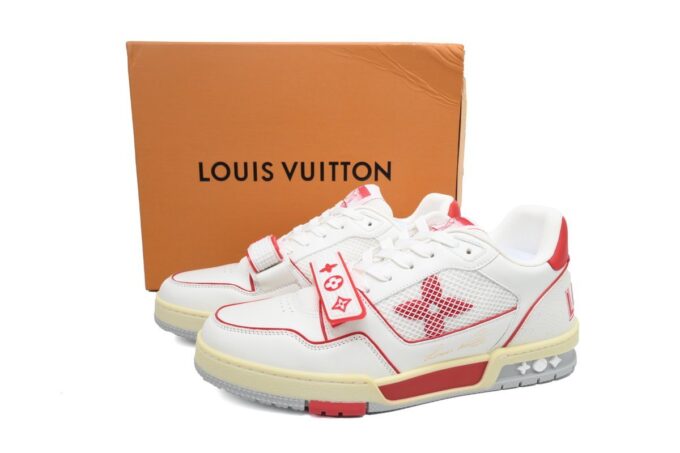 Louis Vuitton Trainer Red - Image 12