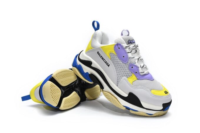 Balenciaga Triple S Black Grey Blue - Image 20