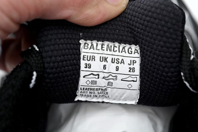 Balenciaga 3XL Black And White - Image 14